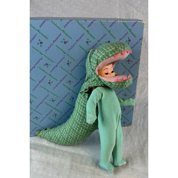 Madame Alexander #343 Dinosaur Doll 8" Vintage w/ Original Box - Picture 1 of 16
